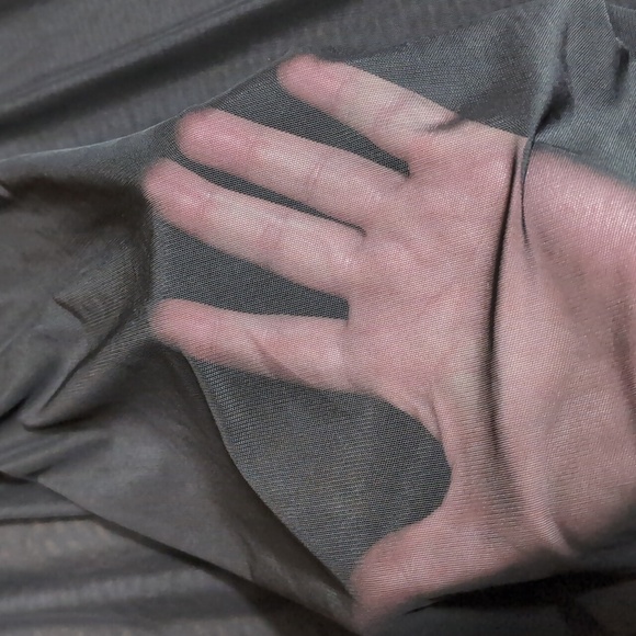 Killstar Eve's Hollow Mesh See Thru Dress Size 4XL (20-22) In Black Goth Rave - Picture 5 of 12